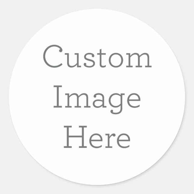 Autocolante personalizado (Frente)