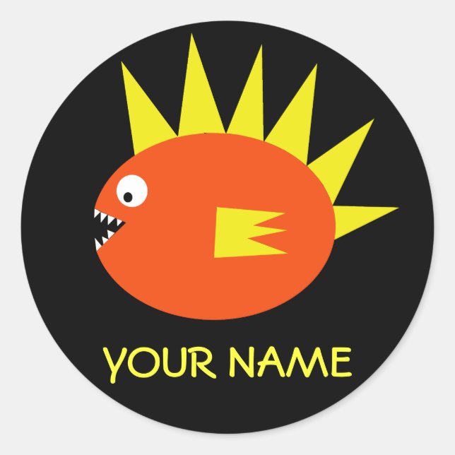Autocolante personalizado (Frente)