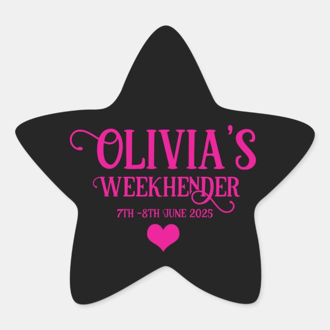 Autocolante Personalizado Chic | Esquadrão de Noiv (Frente)