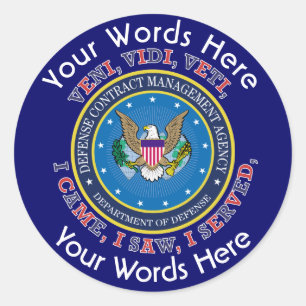 Autocolante Personalizado da Agência de Gestão de 