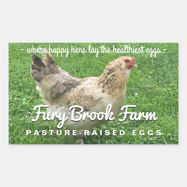 Autocolante personalizado para Kristina (Frente)