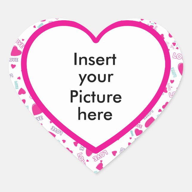 Autocolante personalizado personalizado com sua fo (Frente)