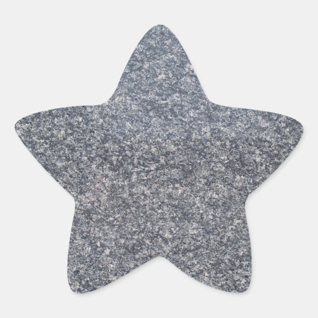 Autocolante Preto Marble Star (Frente)