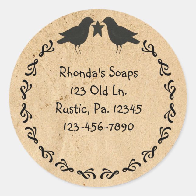 Autocolante Primitivo (Frente)