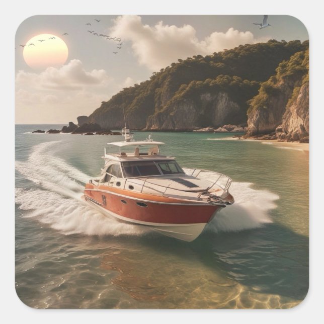 Autocolante quadrado (Frente)