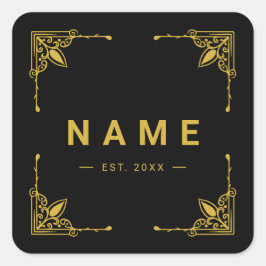 Autocolante Quadrado Personalizado para Etiquetas 