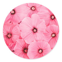 Autocolante redondo, brilhante, grande e feliz lav