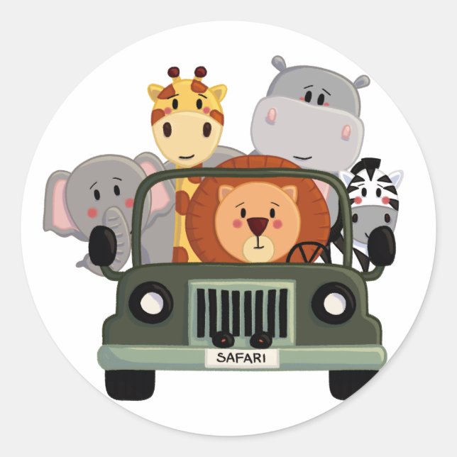 Autocolante Safari (Frente)
