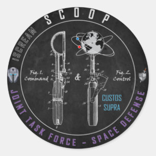 Autocolante SCOOP Morale Classic Round