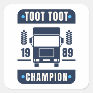Autocolante Toot Toot Champ