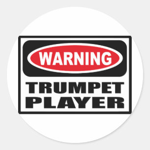 Autocolante TRUMPET PLAYER