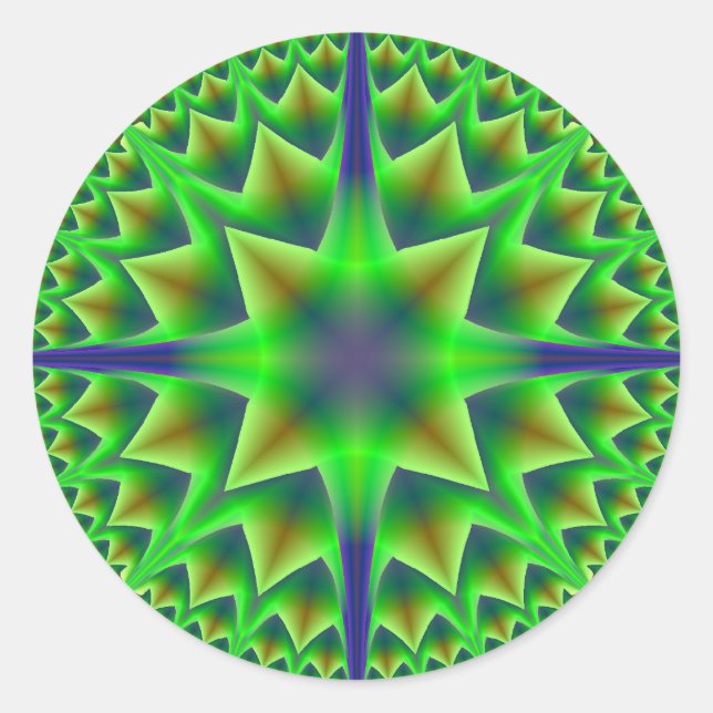 Autocolante verde (Frente)