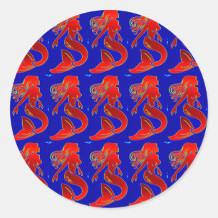 autocolante vermelho