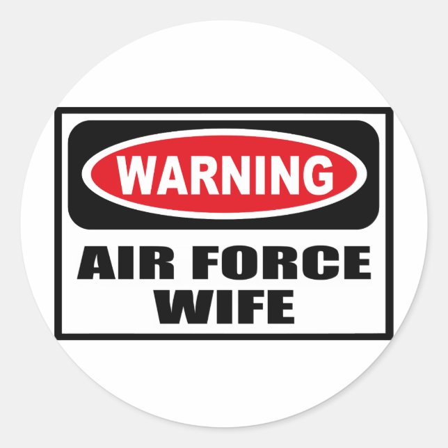 Autocolante WIFE da Força AÉREA (Frente)