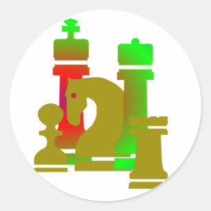 Autocolante xeque/chess sticker