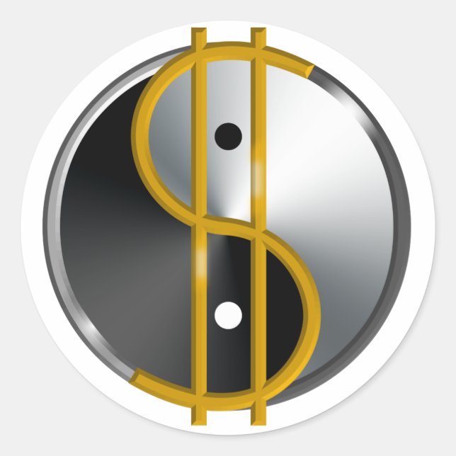 Autocolante Yin/Yang (Frente)