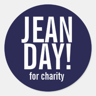 Autocolantes Azul de Marinho Simples Jean Day