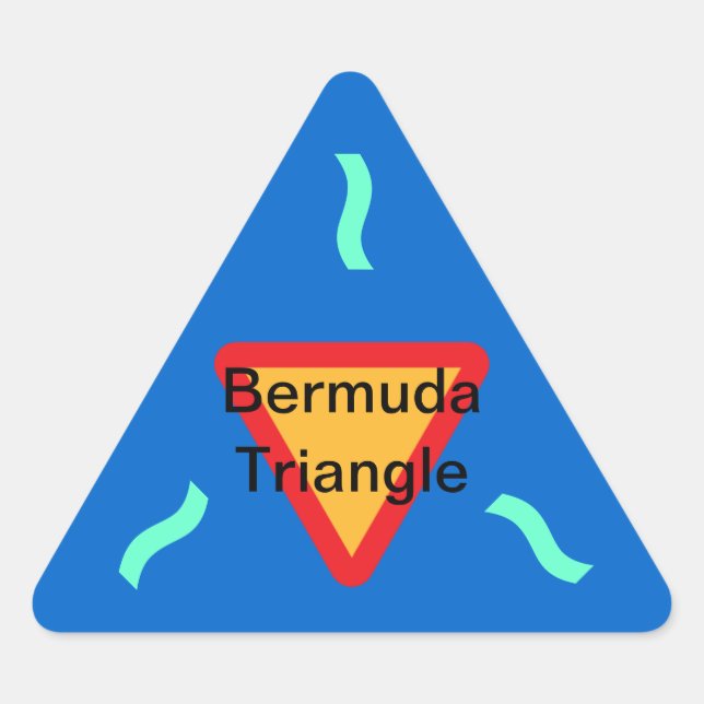 Autocolantes BERMUDA TRIANGLE (20) (Frente)