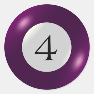 Autocolantes - Bilhetes - 4 Ball
