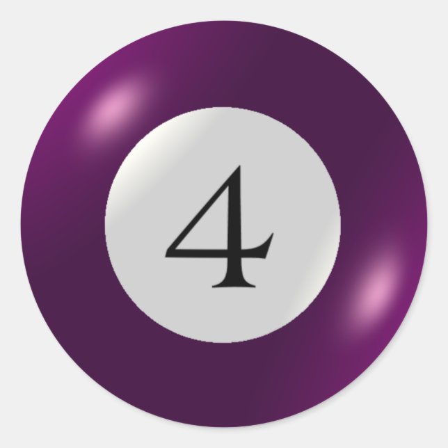 Autocolantes - Bilhetes - 4 Ball (Frente)
