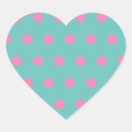 Autocolantes bolinhas (Aqua e Rosa)