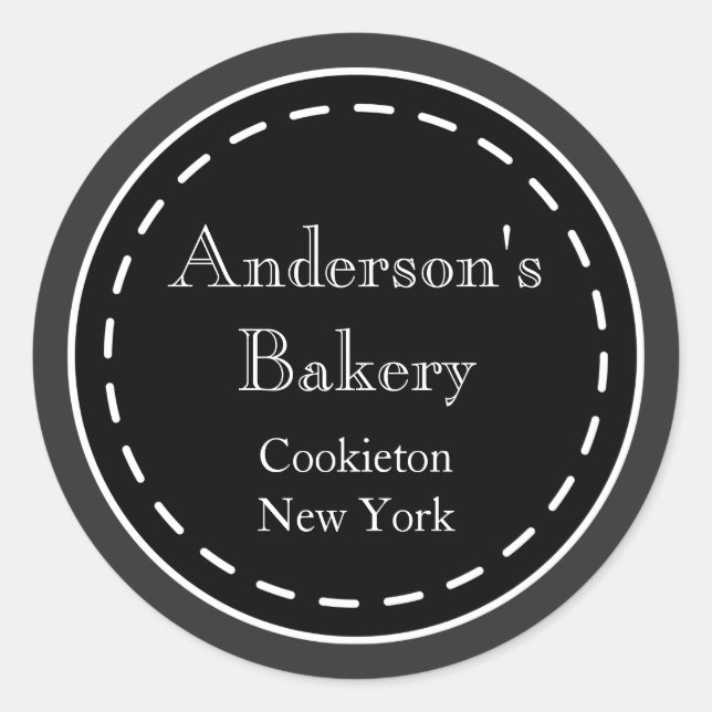 Autocolantes comerciais personalizados (Frente)