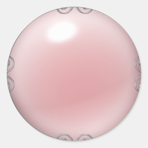 Autocolantes cor-de-rosa