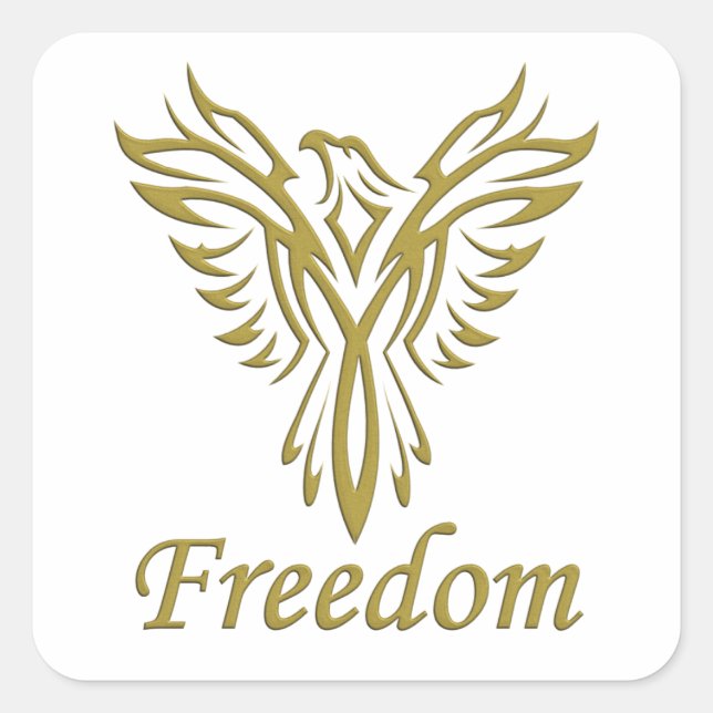 Autocolantes da Águia Liberdade (Frente)