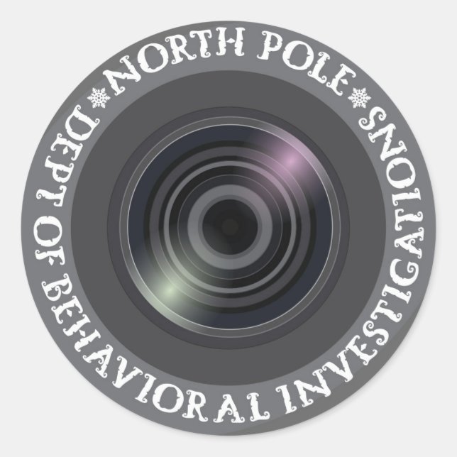 Autocolantes da câmera Elf (Frente)