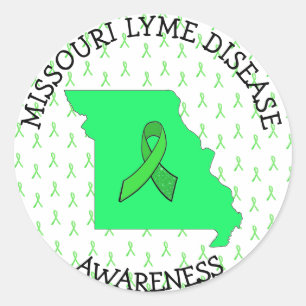 Autocolantes da doença de Lyme do Missouri