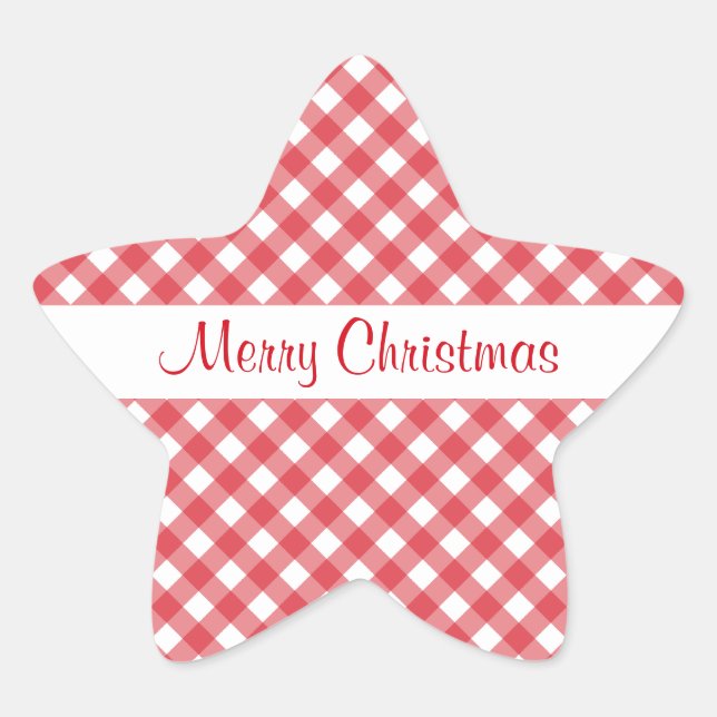 Autocolantes das Estrelas de Natal (Frente)