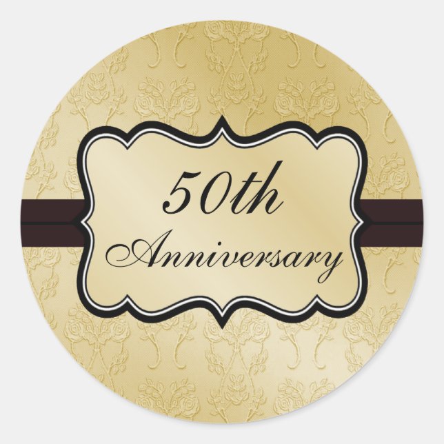 Autocolantes de 50 anos (Frente)