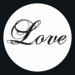 Autocolantes de Amor Personalizados para Favores d<br><div class="desc">Vedação de Envelope de Casamento Elegante e Vinhetas de Favor de Casamento. Personalize a cor da inscrição e o plano de fundo.</div>