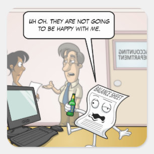 Autocolantes de Bebados Contabilísticos