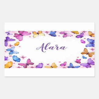 Autocolantes de borboletas