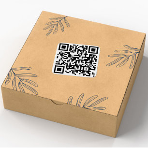 Autocolantes de código QR personalizados