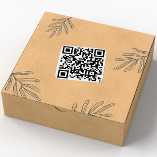 Autocolantes de código QR personalizados