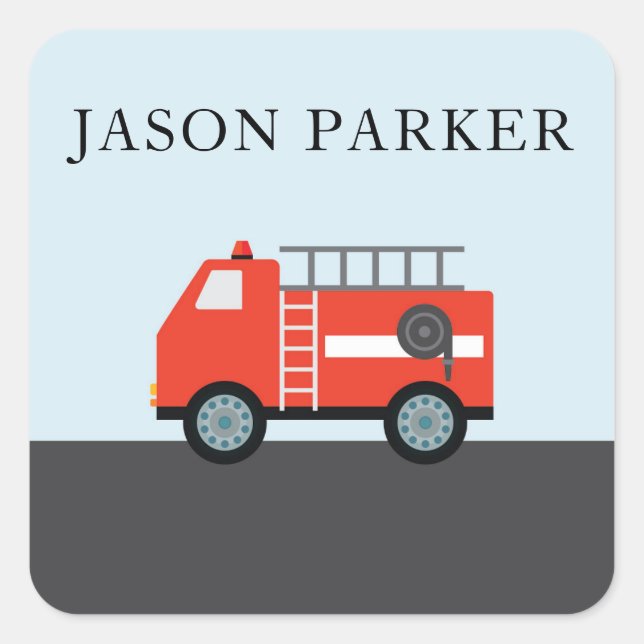 Autocolantes de combate a incêndios (Frente)