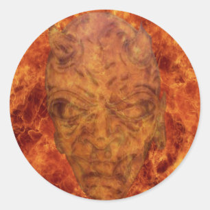 Autocolantes de demônio