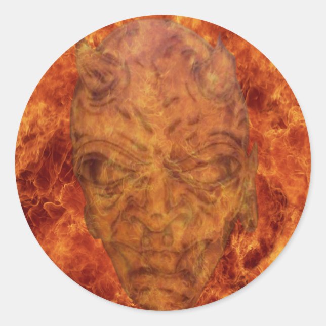 Autocolantes de demônio (Frente)