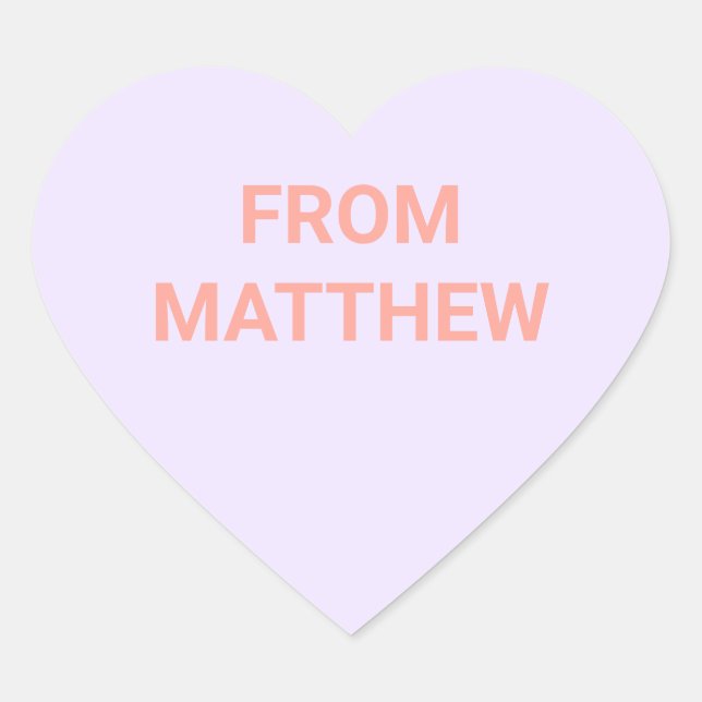 Autocolantes de Dia de os namorados de Conversação (Frente)