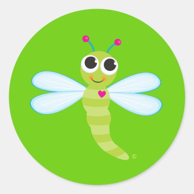 Autocolantes de Dragonfly (Frente)