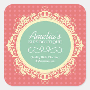 Autocolantes de embalagens Kid Boutique