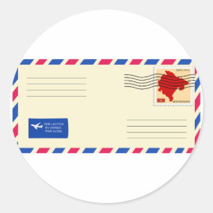 Autocolantes de envelopes