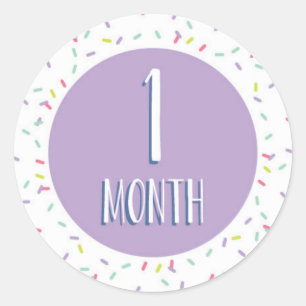 Autocolantes de etapa mensal