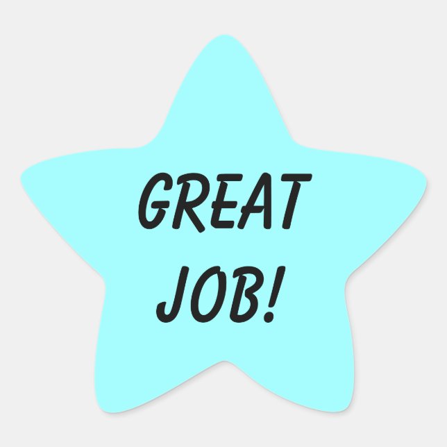 autocolantes de excelente turquesa (Frente)