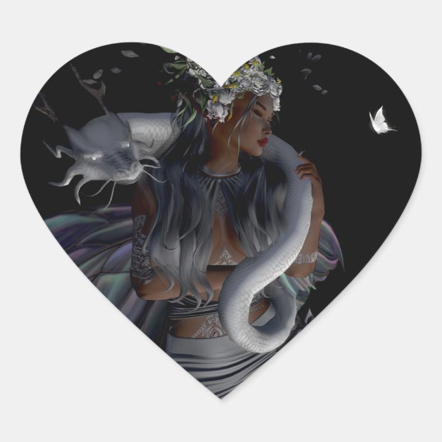 Autocolantes de fadas e dragões (Frente)