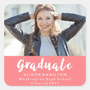 Autocolantes de Foto para Graduação em Chic Mode
