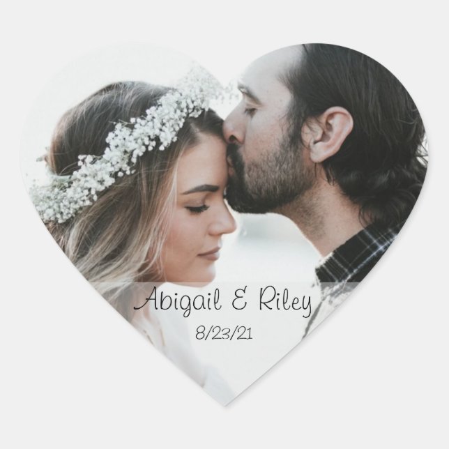 Autocolantes de fotos personalizados (Frente)