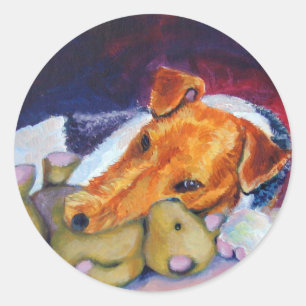 Autocolantes de Fox Terrier